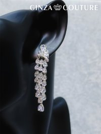 [ジュエリー][ピアス]シルバー・ゴールド・ストーン・スタッドピアス[即日発送]