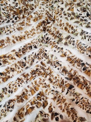 画像6: [送料無料][ERUKEI]アニマル・フリル・ミニドレス・ワンピース[即日発送][大きいサイズあり]