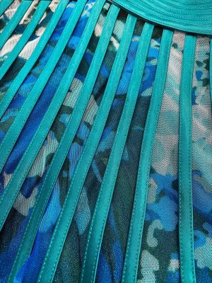 画像7: [送料無料][ERUKEI]レッド・パープル・グリーン・イエロー・立体斜線・プリント・ライン・ミニドレス・ワンピース[即日発送][大きいサイズあり]