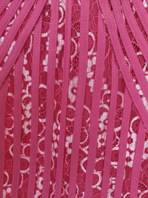 画像6: [送料無料][ERUKEI]立体斜線・Vネック・タイト・ライン・ミニドレス・ワンピース[即日発送][大きいサイズあり]