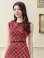 画像16: [送料無料][GINZA COUTURE]ベージュ・ネイビー・レッド・ツイード・フリンジ・パイピング・ノースリーブ・ハイウエスト・Aライン・ミディアムドレス・ワンピース[即日発送][大きいサイズあり]