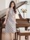 画像7: [送料無料][GINZA COUTURE]ブラック×イエロー・ブラック×レッド・チェック・ツイード・Aライン・ノースリーブ・ミディアムドレス・ワンピース[即日発送][大きいサイズあり]