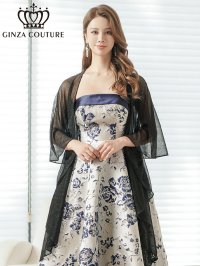 [GINZA COUTURE]ブラック・ホワイト・ピンク・レッド・ベージュ・金糸・シンプル・エレガント・パーティー・三角・ショール・ストール[即日発送]