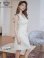 画像2: [送料無料][GINZA COUTURE]ホワイト・ノースリーブ・Aライン・フリンジ・ツイード・ポケット・シンプル・ミニドレス・ワンピース[即日発送][大きいサイズあり] (2)