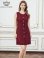 画像1: [送料無料][GINZA COUTURE]ワインレッド・ホワイト・ブラック・ネイビー・グレー・ツイード・スパンコール・ノースリーブ・ポケット・Aライン・ミニドレス・ワンピース[即日発送][大きいサイズあり] (1)