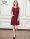 画像5: [送料無料][GINZA COUTURE]ワインレッド・ホワイト・ブラック・ネイビー・グレー・ツイード・スパンコール・ノースリーブ・ポケット・Aライン・ミニドレス・ワンピース[即日発送][大きいサイズあり] (5)