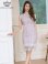 画像1: [送料無料][GINZA COUTURE]ホワイト×ピンク・ツイード・タイト・ノースリーブ・ベルト・レース・ミディアムドレス・ワンピース[即日発送][大きいサイズあり] (1)