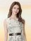画像10: [送料無料][GINZA COUTURE]グレー・グリーン・総柄・ボタニカルプリント・シフォン・ショルダーリボン・ノースリーブ・マキシ丈・Aライン・フレア・ロングドレス[即日発送][大きいサイズあり] (10)
