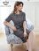 画像12: [送料無料][GINZA COUTURE]ワインレッド・グレー・半袖・ツイード・タイト・フロントポケット・ポイントボタン・ミディアムドレス・ワンピース[即日発送][大きいサイズあり]