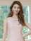 画像4: [送料無料][GINZA COUTURE]ピンク・ブルー・ノースリーブ・ビジューブローチ・ツイード・金糸・裾プリーツ・Aライン・ミニドレス・ワンピース[即日発送][大きいサイズあり]