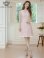 画像6: [送料無料][GINZA COUTURE]ピンク・ブルー・ノースリーブ・ビジューブローチ・ツイード・金糸・裾プリーツ・Aライン・ミニドレス・ワンピース[即日発送][大きいサイズあり]