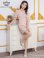 画像8: [送料無料][GINZA COUTURE]アイボリー・ピンク・半袖・パール・ラインストーン・Aライン・ミニドレス・ワンピース[即日発送][大きいサイズあり]