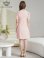 画像3: [送料無料][GINZA COUTURE]ピンク・イエロー・ワンカラー・フリンジジャガード・ラインストーン・パール・半袖・フリル・Aライン・ミニドレス・ワンピース[即日発送][大きいサイズあり] (3)