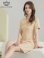 画像1: [送料無料][GINZA COUTURE]イエロー・ピンク・ワンカラー・半袖・Aライン・お花ボタン・フェイクポケット・ミニドレス・ワンピース[即日発送][大きいサイズあり] (1)
