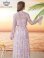 画像6: [送料無料][GINZA COUTURE]イエロー・パープル・シフォン・プリント・フリル・長袖・ボレロ[即日発送][大きいサイズあり] (6)