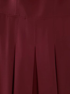 画像11: [送料無料][GINZA COUTURE]イエロー・ロイヤルブルー・ワインレッド・シンプル・Aライン・ベルト・ビジュー・ミニドレス・ワンピース[即日発送][大きいサイズあり]