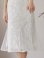 画像20: [GINZA COUTURE]ブラウン・パープル・ピンク・ホワイト・レース・ノースリーブ・マーメイドライン・ミディアムドレス・ワンピース