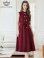 画像2: [送料無料][GINZA COUTURE]ワインレッド・ブラック・ブラウン・ピンク・ドット・ボタン・ノースリーブ・Aライン・ミディアムドレス・ワンピース[即日発送][大きいサイズあり] (2)