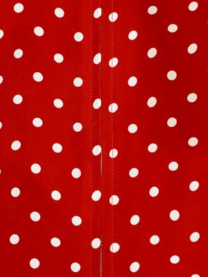 画像8: [送料無料][ERUKEI]アイボリー×ブラック・アンゴラレッド・レッド×ホワイト・ドット・ワンカラー・ノースリーブ・フロントジップ・バックスピンドル・Aライン・フレア・ミニドレス・ワンピース[即日発送][大きいサイズあり]