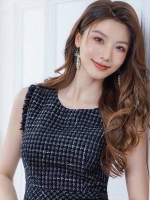 画像16: [送料無料][ERUKEI]レッド・ワインレッド・ブルー・ツイード・ノースリーブ・切り替え・Aライン・ミディアムドレス・ワンピース[即日発送][大きいサイズあり]