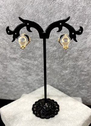 画像7: [ジュエリー][イヤリング]シルバー・ゴールド・クリアストーン・ビジュー・スクエアカット・イヤリング[即日発送]