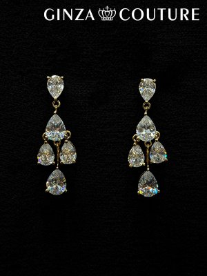 画像3: [アクセサリーセット]ゴールド・シルバー・ビジュー・ストーン・ネックレス・ピアス・アクセサリーセット[即日発送]