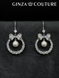 [ジュエリー][ピアス]シルバー・ゴールド・ストーン・パール・ピアス[即日発送]