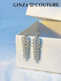 [ジュエリー][ピアス]シルバー・ストーン・ゴージャス・スタッドピアス[即日発送]