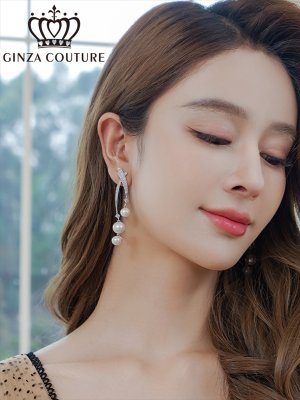 画像3: [ジュエリー][ピアス]シルバー・ストーン・ゴージャス・パール・スタッドピアス[即日発送]