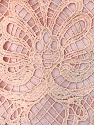 画像7: [送料無料][SETTAN]ホワイト・ベージュ・ブラック・総レース・切替・ノースリーブ・ペプラム・インナーミニ・タイト・ミディアムドレス・ワンピース[即日発送][大きいサイズあり]