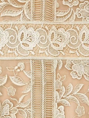 画像7: [送料無料][SETTAN]レッド・ベージュ・ホワイト・総レース・ノースリーブ・Vネック・総レース・ハイウエスト・タイト・マーメイド・ロングドレス[即日発送][大きいサイズあり]