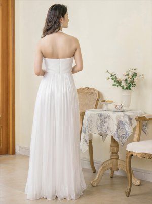 画像18: [送料無料][SETTAN]ロイヤルブルー・グリーン・ベージュ・ホワイト・ホルターネック・ラメ・プリーツ・ロングドレス[即日発送][大きいサイズあり]