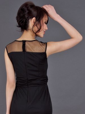 画像15: [送料無料][ERUKEI]グリーン・ピンク・ブラック・ラインストーン・刺繍・ウエストシャーリング・タイト・ミニドレス・ワンピース[即日発送][大きいサイズあり]