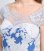 画像16: [SETTAN]ピンク・ブルー・フレア・レース・花柄・キュート・ミディアムドレス・ワンピース