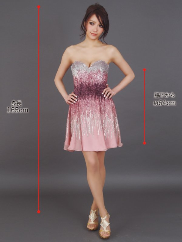 画像5: [送料無料][ERUKEI]シルク・ベア・Ａライン・ミニドレス・ワンピース[即日発送][大きいサイズあり] (5)