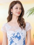 画像10: [送料無料][SETTAN]ピンク・ブルー・フレア・レース・花柄・キュート・ミディアムドレス・ワンピース[即日発送][大きいサイズあり] (10)