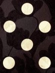 画像7: [送料無料][GINZA COUTURE]ベージュ・ブラック・ノースリーブ・サテンジャガード・花柄・ドット・リボンベルト・Aライン・ミディアムドレス・ワンピース[即日発送][大きいサイズあり] (7)