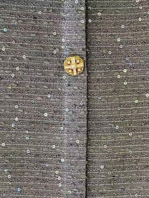 画像14: [送料無料][GINZA COUTURE]ワインレッド・ホワイト・ブラック・ネイビー・グレー・ツイード・スパンコール・ノースリーブ・ポケット・Aライン・ミニドレス・ワンピース[即日発送][大きいサイズあり] (14)