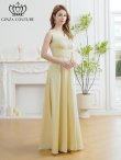 画像8: [送料無料][GINZA COUTURE]]パープル・イエロー・ロイヤルブルー・ホワイト・ワインレッド・サテン・シンプル・Vネック・ノースリーブ・ウエストマーク・Aライン・ロングドレス[即日発送][大きいサイズあり] (8)