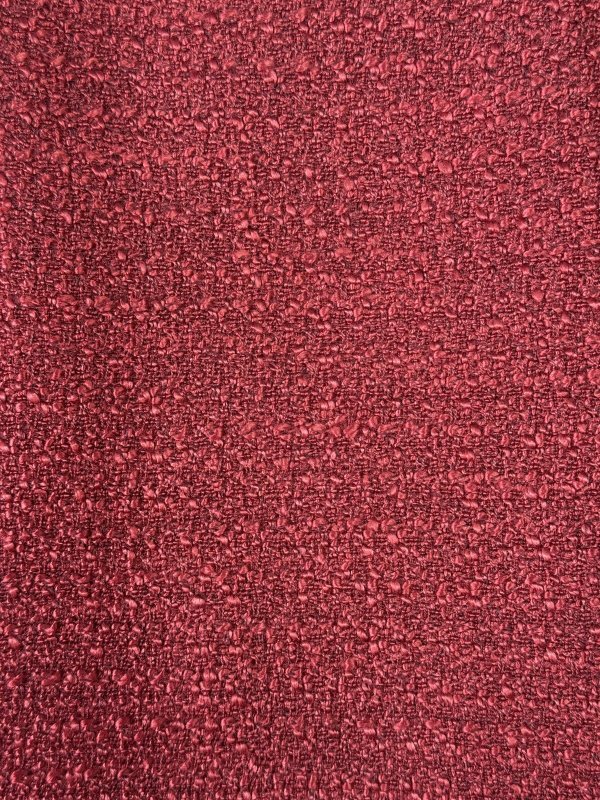 画像7: [送料無料][GINZA COUTURE]ホワイト・ワインレッド・ワンカラー・ツイード・ノースリーブ・シンプル・Aライン・ミニドレス・ワンピース[即日発送][大きいサイズあり] (7)