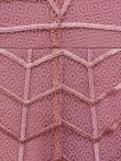 画像14: [送料無料][GINZA COUTURE]ホワイト・ブラック・ワインレッド・ピンク・総レース・ラインストーン・Vネック・半袖・ハイウエスト・Aライン・ミディアムドレス・ワンピース[即日発送][大きいサイズあり] (14)