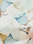 画像7: [送料無料][GINZA COUTURE]ブラック・ホワイト・花柄・フラワープリント・ノースリーブ・Aライン・フレア・ミディアムドレス・ワンピース[即日発送][大きいサイズあり] (7)