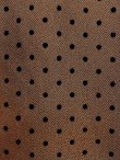 画像13: [送料無料][GINZA COUTURE]ワインレッド・ブラック・ブラウン・ピンク・ドット・ボタン・ノースリーブ・Aライン・ミディアムドレス・ワンピース[即日発送][大きいサイズあり] (13)