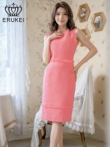 ERKEIエルケイ・サイズ　ツイード大人ワンピース高級ドレス エルケイ（ERUKEI）直営】のドレス通販ショップ｜銀座クチュール