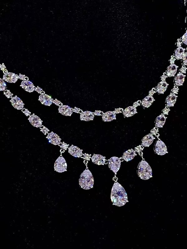 画像5: [アクセサリーセット]ゴールド・シルバー・ビジュー・ストーン・ネックレス・ピアス・アクセサリーセット[即日発送] (5)