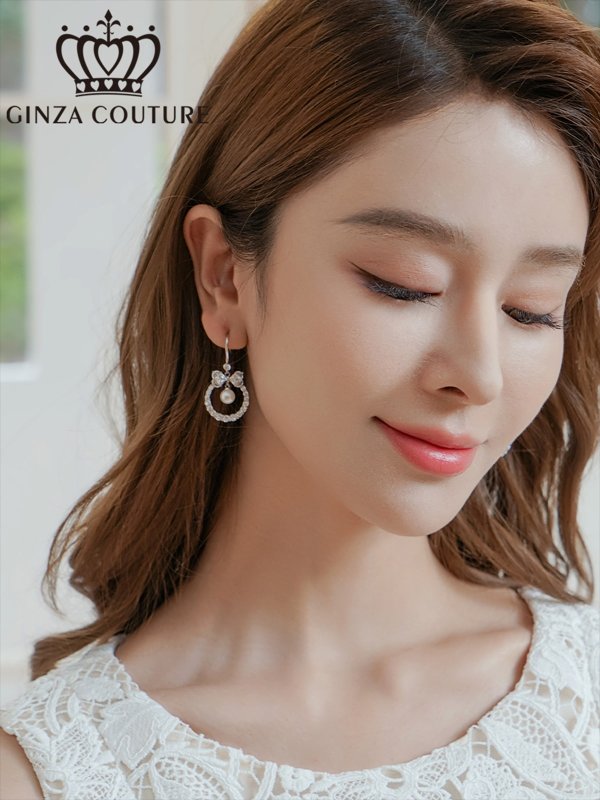 画像3: [ジュエリー][ピアス]シルバー・ゴールド・ストーン・パール・ピアス[即日発送] (3)