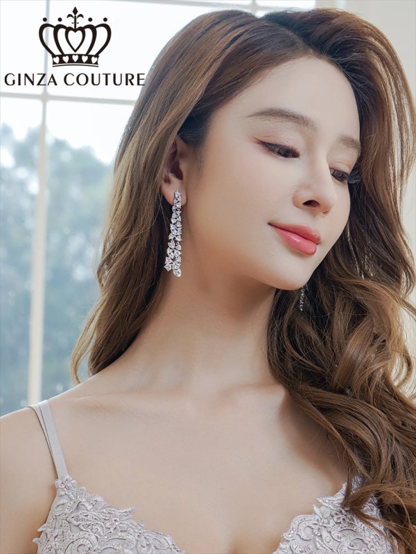 画像3: [ジュエリー][ピアス]クリア・ブルー・グリーン・ストーン・ゴージャス・スタッドピアス[即日発送] (3)