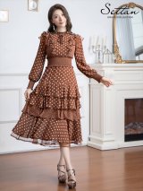 Settan 花柄フリルシフォンミディドレス lk-l1208cyl_1.jpg