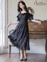 ERKEI settanセッタン　エルケイ・サイズ　大人ワンピース高級ドレス ERUKEI エルケイ】【SETTAN/セッタン】【GINZA COUTURE/銀座