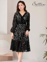 ERUKEI Settan エルケイ　ブラックドレス エルケイ（ERUKEI）直営】のドレス通販ショップ｜銀座クチュール